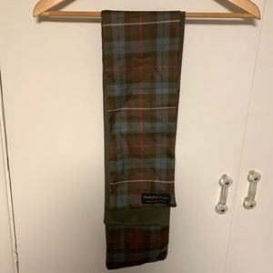Outlander Fraser tartan Wool Sash with Brooch